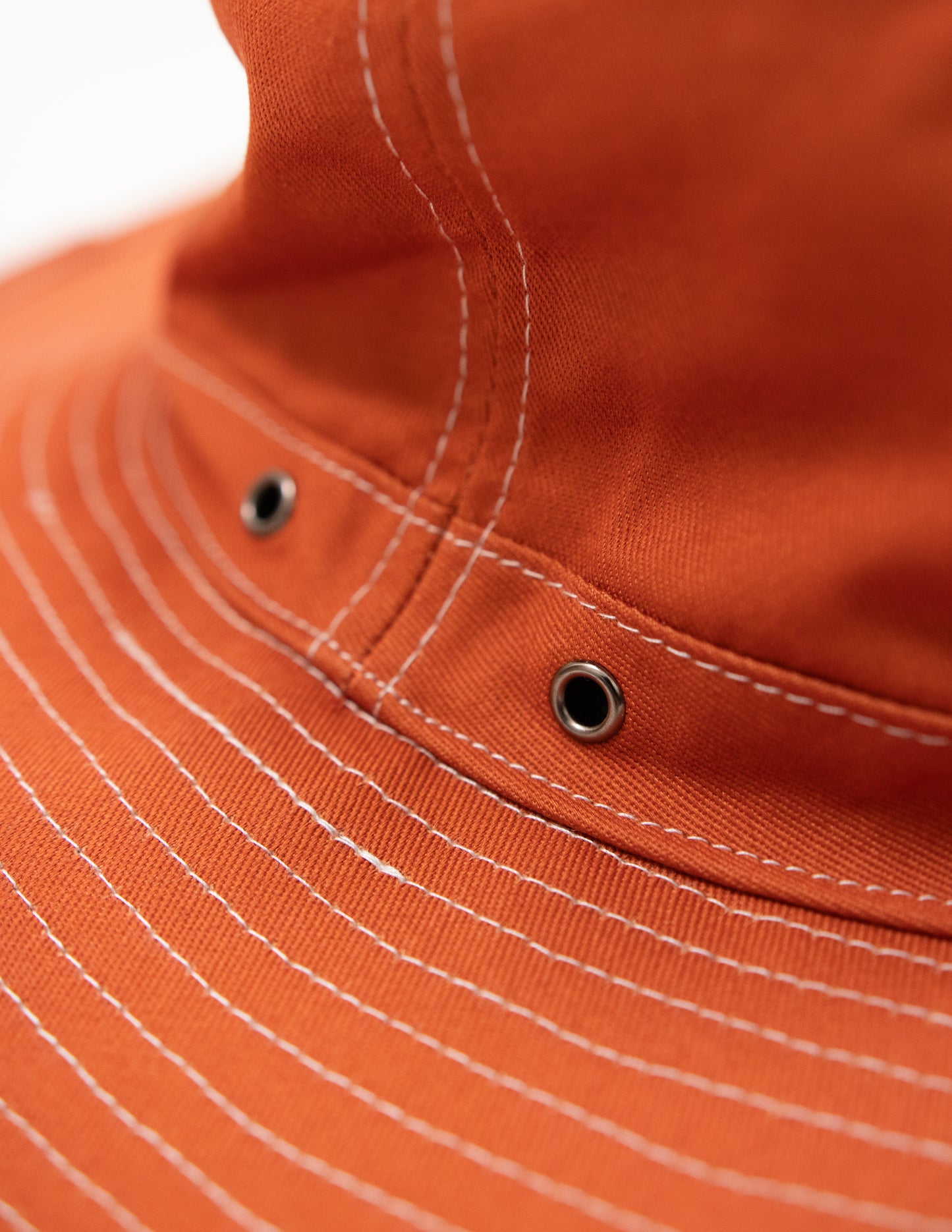 BRIMMER HAT ORANGE-BROWN