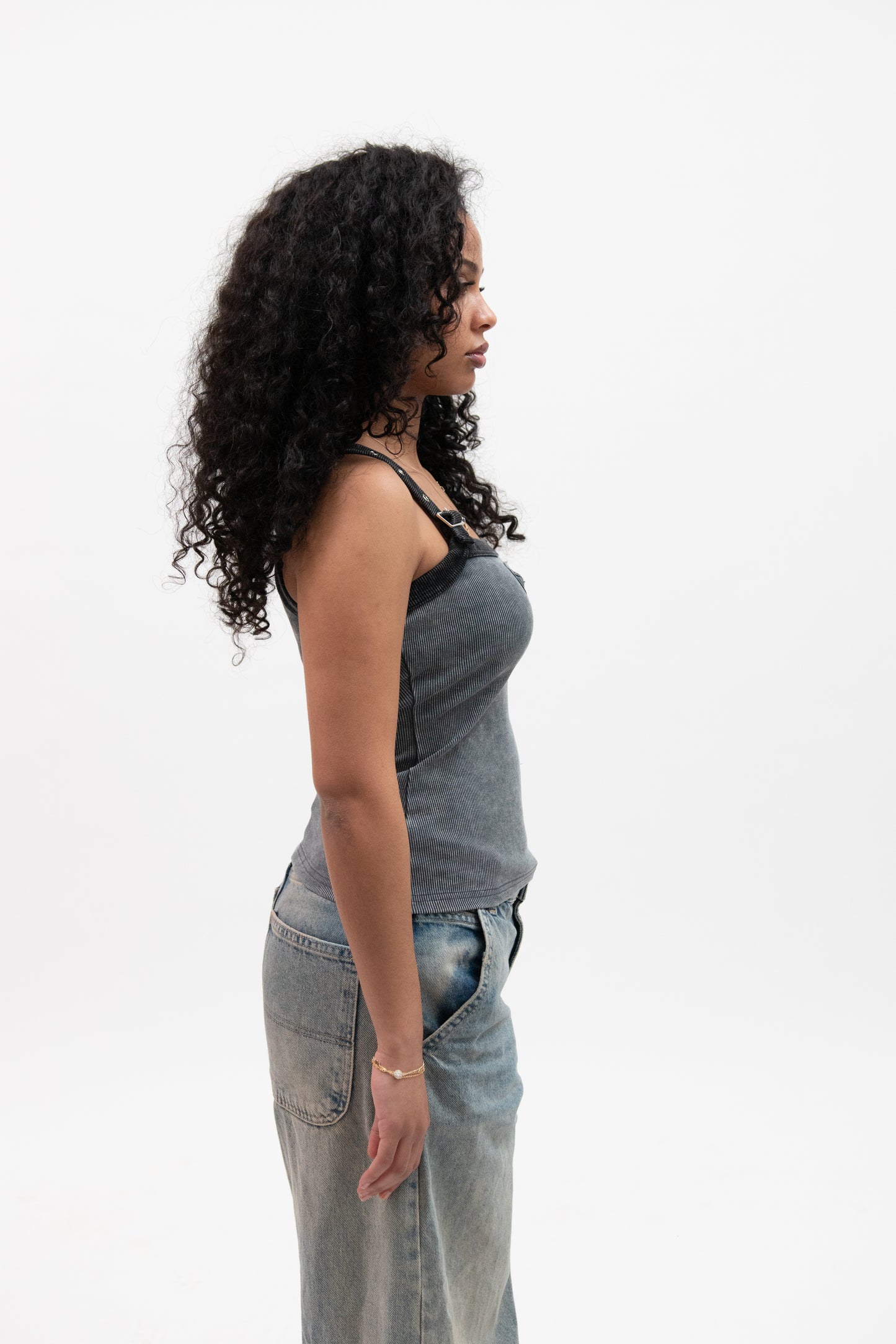 STONE WASHED TOP
