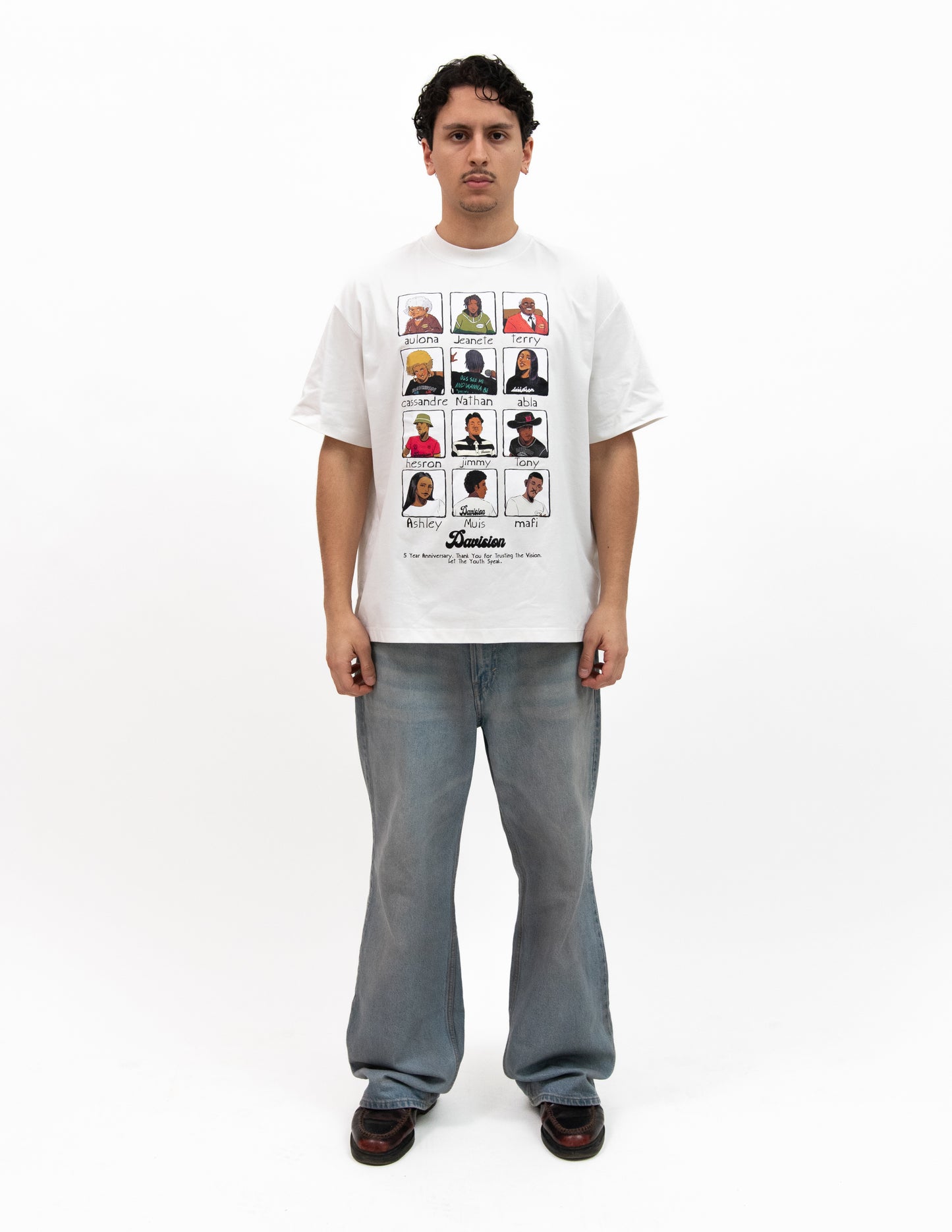 T-SHIRT 5TH ANNIVERSARY WHITE