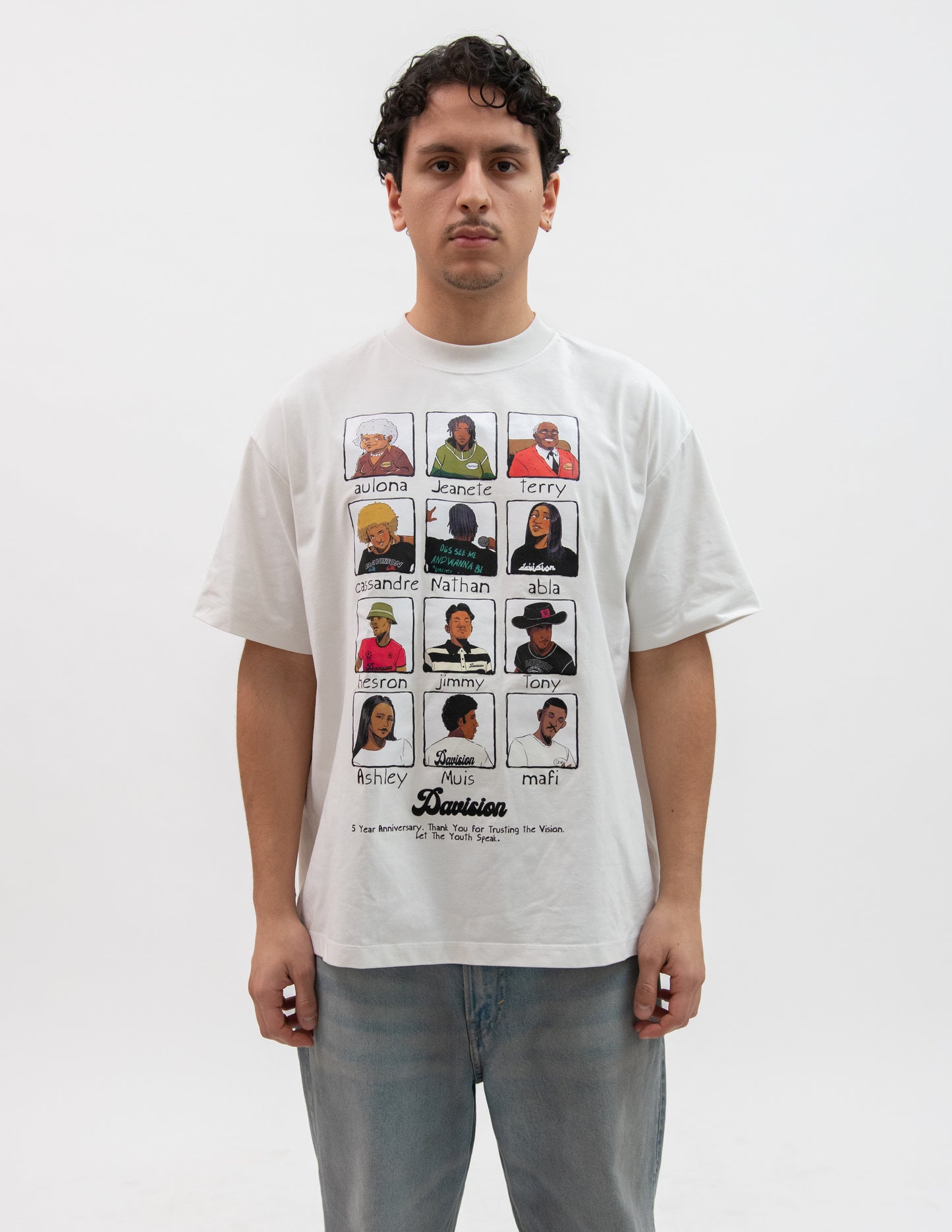 T-SHIRT 5TH ANNIVERSARY WHITE