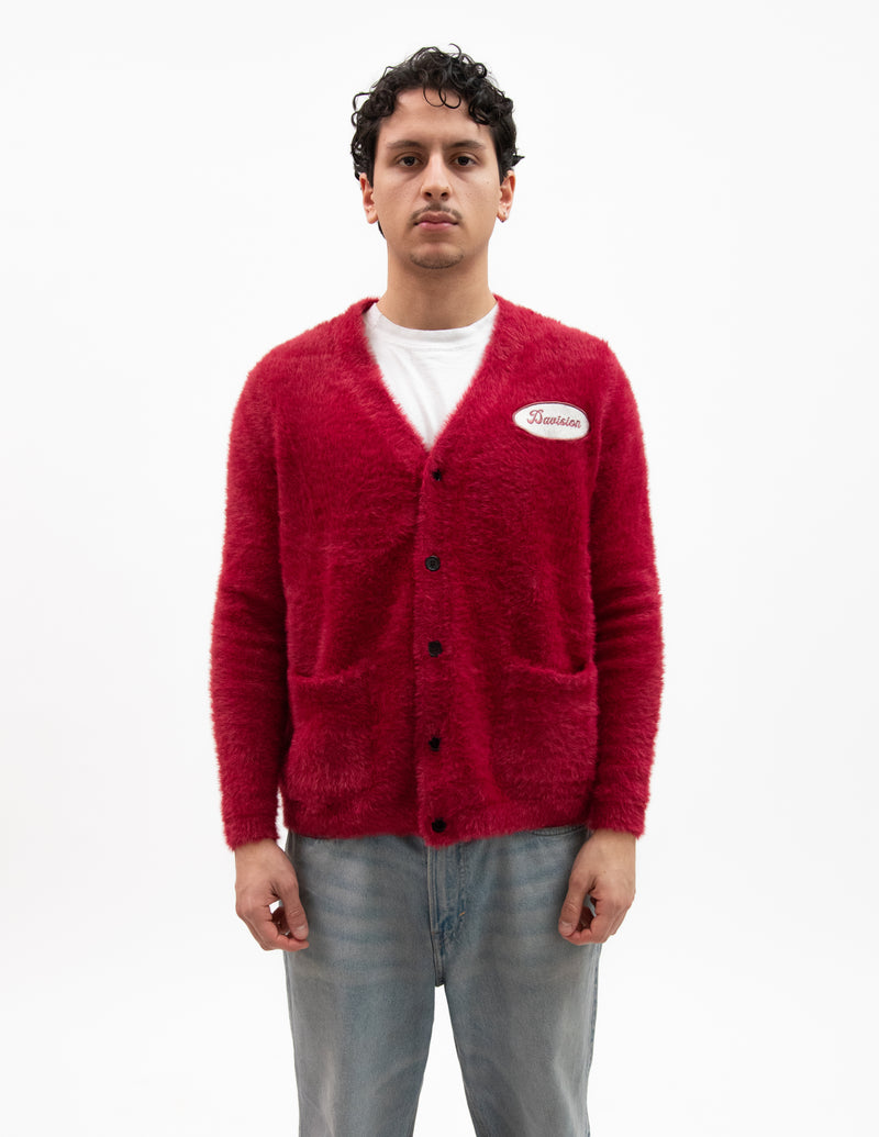 RED CARDIGAN