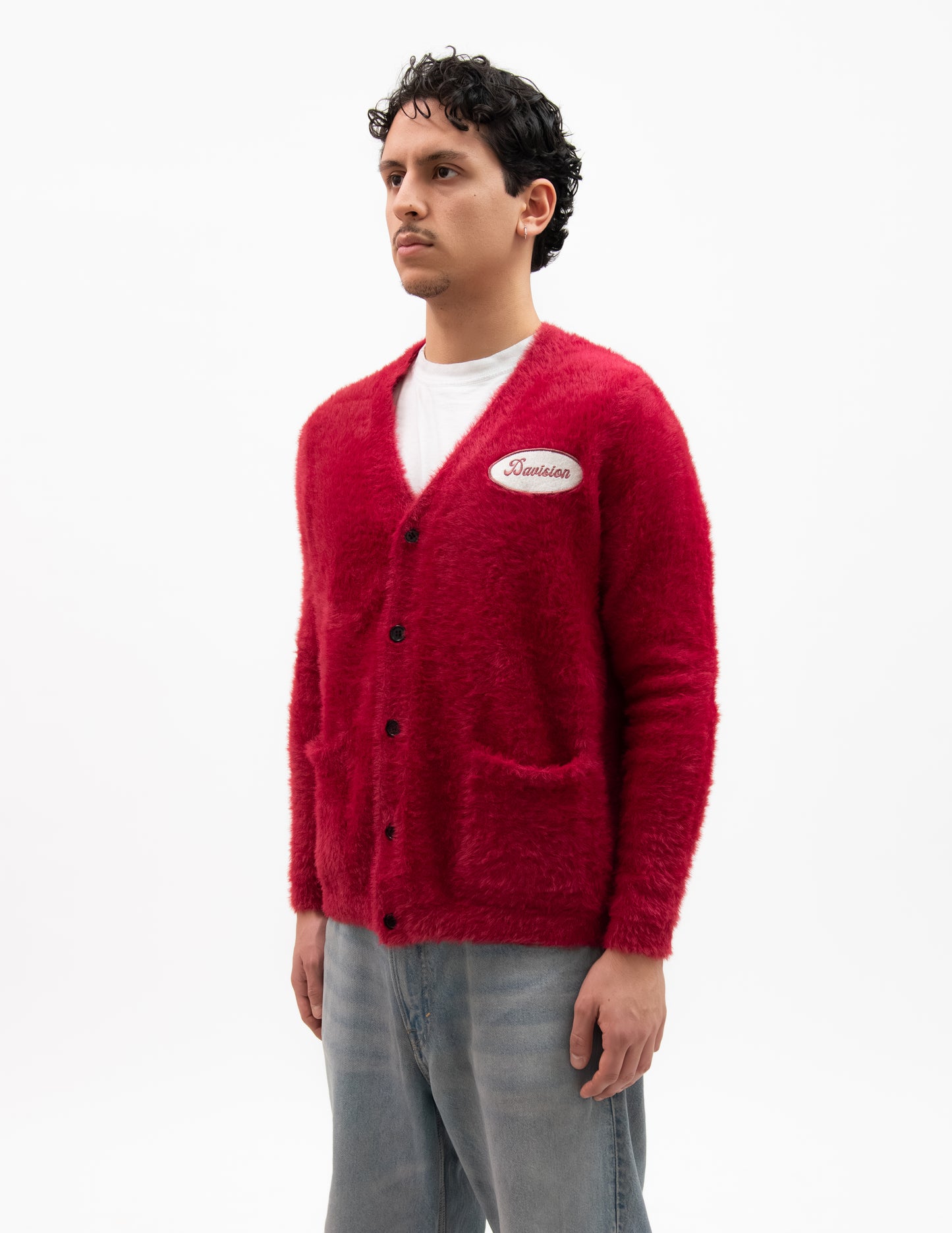 RED CARDIGAN