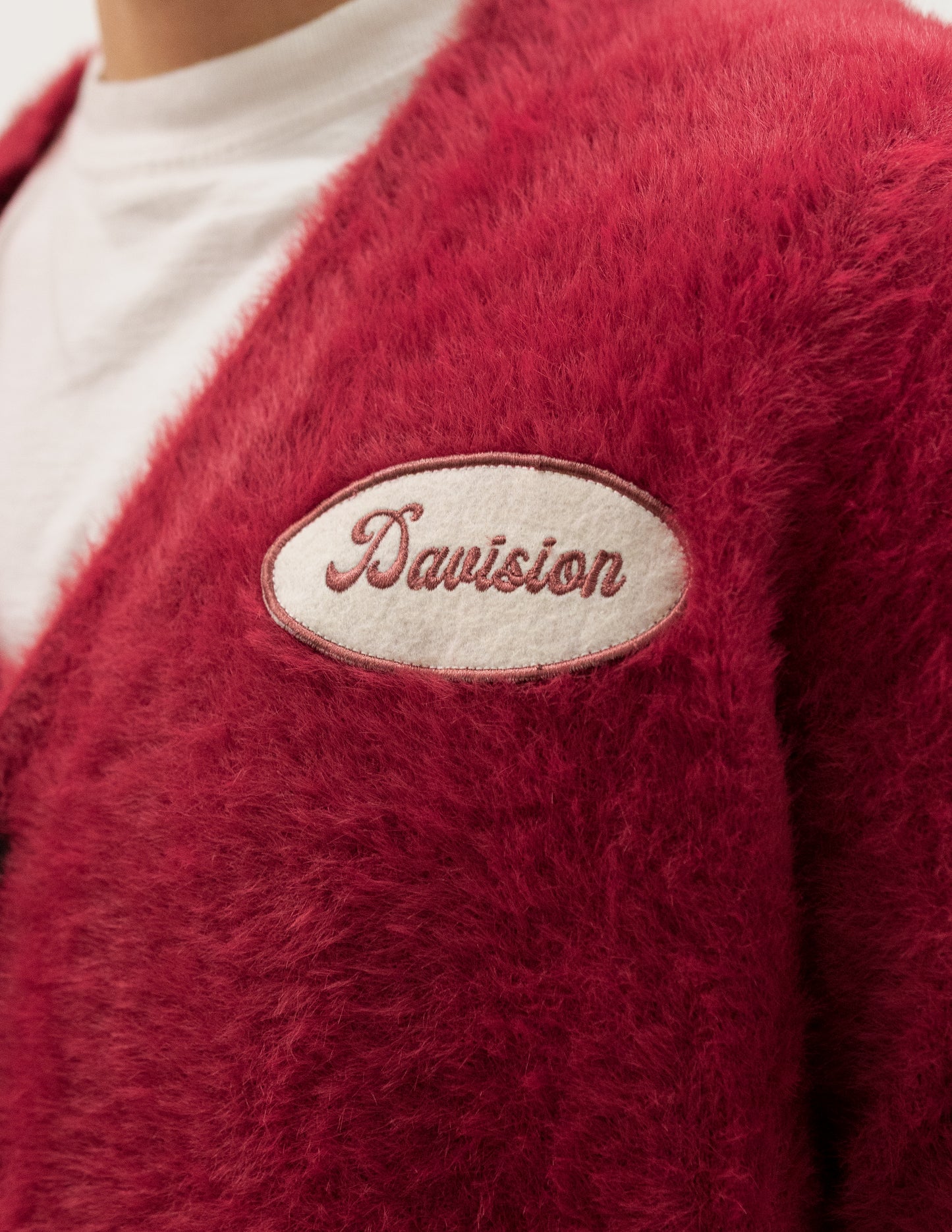 RED CARDIGAN