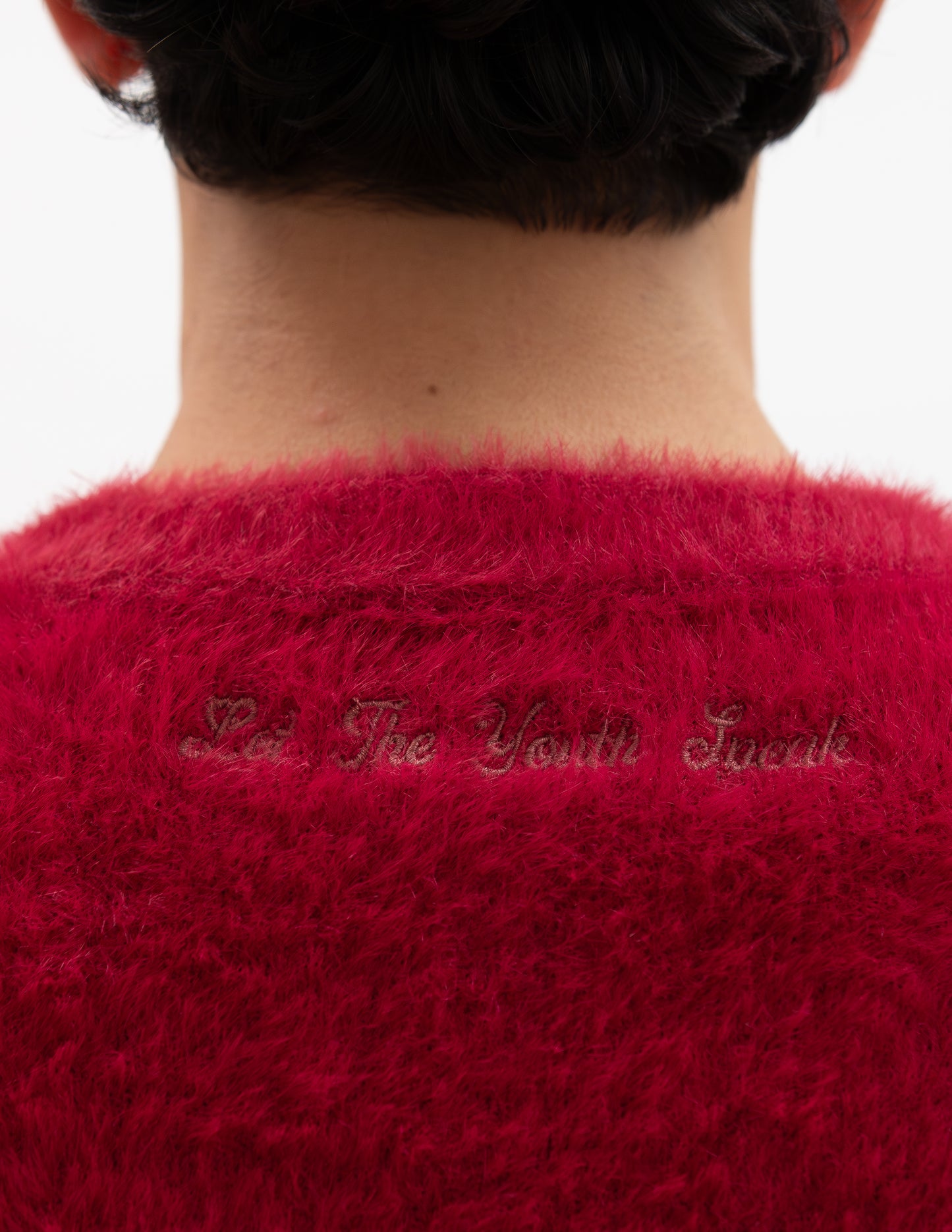 RED CARDIGAN