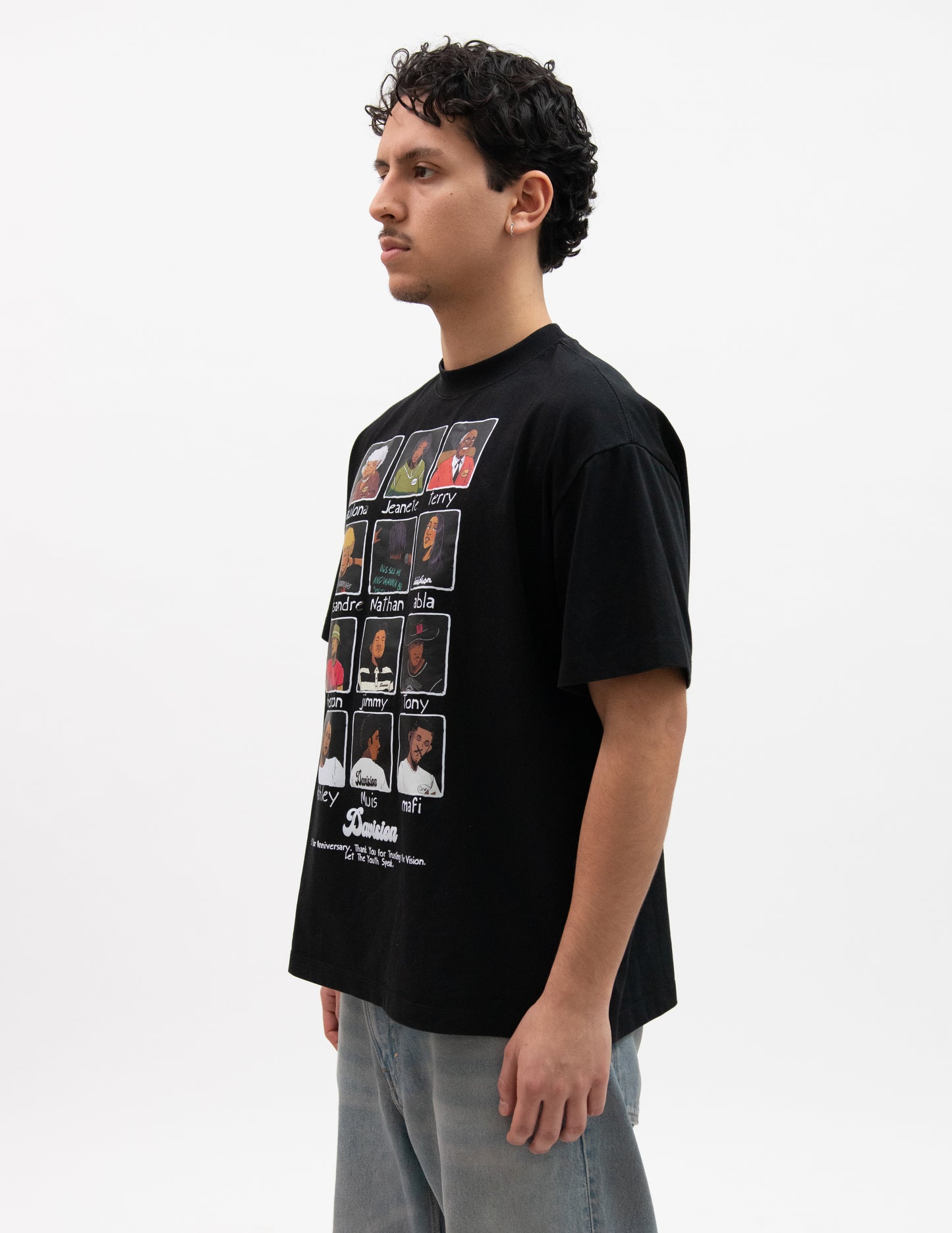 T-SHIRT 5TH ANNIVERSARY BLACK
