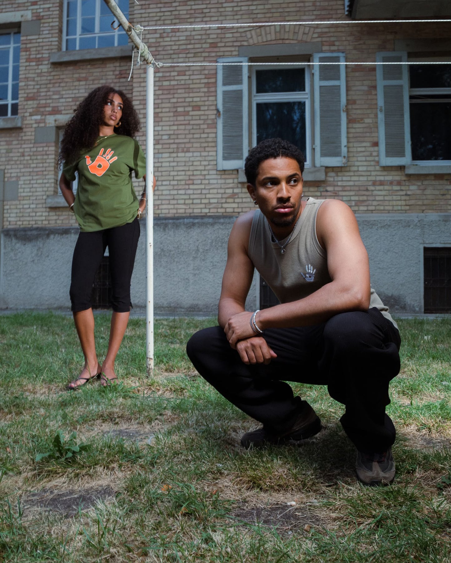 GREEN UNIFORM TEE